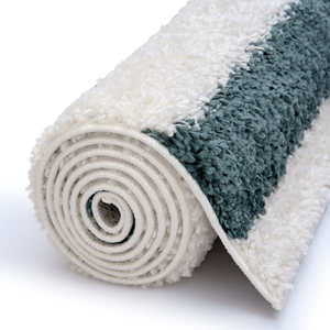 พรมเช็ดเท้าสีเขียว Shaggy Green จาก Netline Home - พรมโพลีเอสเตอร์คุณภาพสูงผลิตด้วยเครื่องจักรสำหรับห้องนอน - Product Image 6