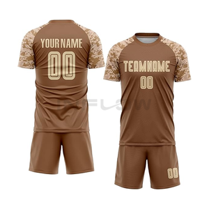 Camiseta de fútbol de tela de poliéster 100%, transpirable, de secado rápido, con estampado de logotipo de sublimación personalizado, kit de fútbol americano, superventas - Product Image 2