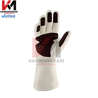 Gants de course personnalisés pour l'hiver, toutes saisons, % coton, ignifuges, respirants, pour le sport automobile, F1, karting, piste, résistants à la chaleur