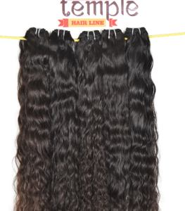 Paquet indien Temple vierge traitement aucun vente en gros cuticule aligné machine double trame extensions de cheveux humains à ondes profondes - Product Image 1