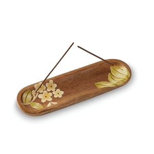 Quemador de varillas de incienso de madera hecho a mano, soportes de incienso portátiles, quemador de estilo árabe Bakhoor Oudh, soporte de fragancia para habitación - Product Image 1