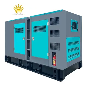 60HZ single phase 220/110V 50kw 50kva silent type diesel generator with Cummins engine