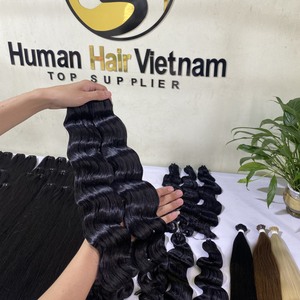 Extension de cheveux 100% naturels, paquets de cheveux crus péruviens, Extensions de cheveux naturels Remy, vendeurs de cheveux crus, vierge naturelle V, qualité supérieure - Product Image 2