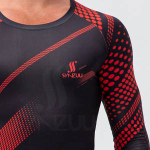 ชุดรัดกล้ามเนื้อผู้ชายขายดีที่สุดปี 2024 รับสกรีนโลโก้ ระบายอากาศได้ดี น้ำหนักเบา เหมาะสำหรับฤดูใบไม้ร่วง สินค้ามาใหม่ - Product Image 4
