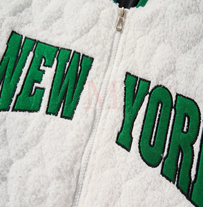 2024 hommes américain collège laine varsity veste qualité supérieure haute rue hiver Baseball Letterman Baseball support en cuir - Product Image 3