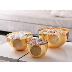 ชามช็อคโกแลตสแตนเลสแบบวินเทจเคลือบด้วยผงสีดำทำด้วยมือ - Product Image 2