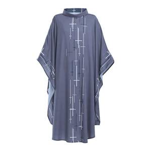 Conception de logo personnalisé Robe de père noire pour prêtres Soutane conçue avec des détails élégants de coupe classique - Product Image 5