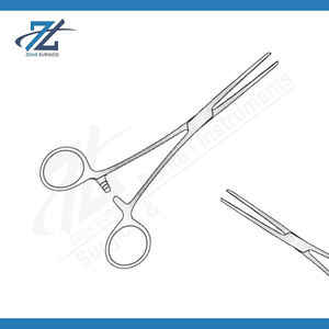 Rochester-Pean Artery Forceps 205mm, Curved Pattern, Box Joint, <b>Heavy</b>-<b>Duty</b> Hemostatic <b>Clamp</b>, Surgical Grade Stainless Steel - Product Image 2