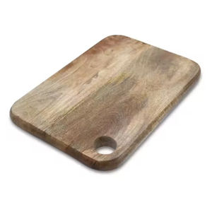 Diseño atractivo Tabla de cortar de verduras de madera de acacia Tabla de cortar de diseño fabuloso para el hogar Organizador de mesa de cocina - Product Image 1