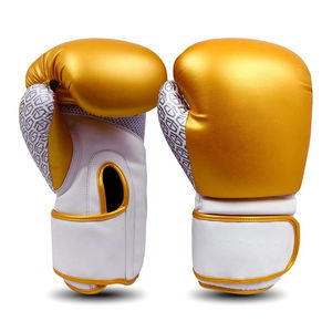 Guantes de boxeo de cuero de primera calidad para equipos populares de entrenamiento y lucha, guantes de boxeo duraderos para hombres y mujeres - Product Image 1