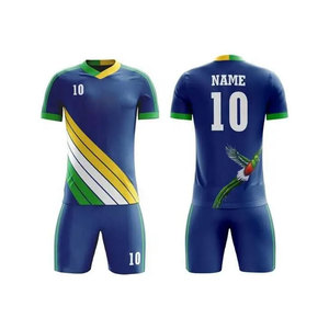 ชุดฟุตบอลสำหรับผู้ชายชุดฟุตบอลสำหรับผู้ชายแขนสั้นแห้งเร็วสวมใส่สบายทำจากโรงงาน - Product Image 2