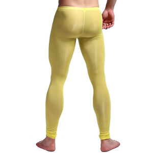 Mallas de Yoga para hombre totalmente personalizadas, pantalones transpirables ecológicos de alta calidad, duraderos, colores sólidos, tamaños y colores personalizados - Product Image 3