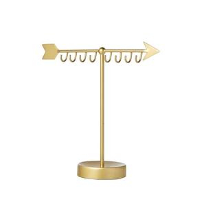 Haute Qualité À La Main Designer Bijoux Stand Classique Élégant Or Poudre Enduit En Métal En Gros Bijoux Conteneur - Product Image 1