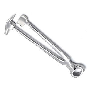 Pince à sabot de maréchal-ferrant professionnelle avec marteau à double extrémité réutilisable durable pour la coupe du sabot de cheval - Product Image 3