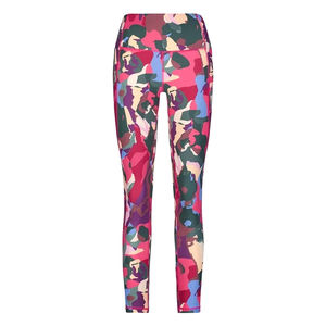 Leggings de yoga pour femmes en tissu tricoté respirant, imprimés en 3D, avec logo personnalisable, service OEM pour l'entraînement en salle de sport - Product Image 4