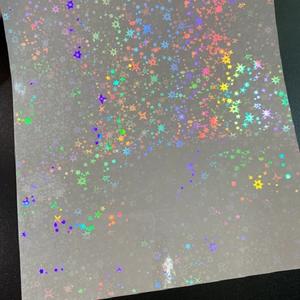 ฟิล์มเคลือบโฮโลแกรมใสฟิล์มสายรุ้งใสฟิล์มโฮโลแกรม - Product Image 3