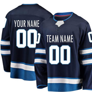 Maillot de hockey sur glace pour hommes en gros, respirant, léger, durable, vêtements de sport athlétiques de haute qualité, uniforme d'équipe - Product Image 5