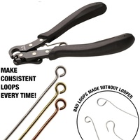 Pince à boucler RTS facile à utiliser, prête à l'emploi, pour boucles uniformes de 1,5 mm (calibre 24-18) – Outil pour la fabrication de bijoux