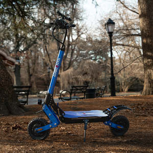 Para patinete eléctrico NANROBOT D4 + MAX, Motor Dual de largo alcance, 1200W de potencia, neumático de 10 pulgadas, 80km de alcance por 65 km/h, 120kg de capacidad Du - Product Image 3