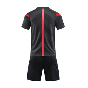 100% marchandises qualité vente nom de l'équipe personnalisée uniforme de football pour hommes 100% polyester fait unisexe chemises et hauts pour vêtements de sport - Product Image 3