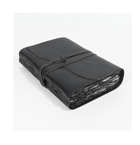 Cubierta de libro de cuero genuino de diseño elegante Accesorios de regalo para hombres hechos a mano y Color opcional con venta - Product Image 2