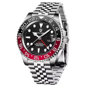 Relojes Hombre Original Pagani Design 1662 Jubilee Straps Mens Automatic Wrist Watch GMT Luxury Brand Mechanical Watches for Men - Product Image 4