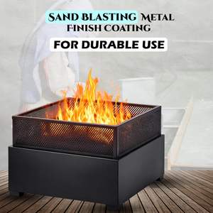 Modern Outdoor Metal <b>Fire</b> Pit Natural Gas 9999 BTU Landscape Decoration Patio Heating Evening Social Interaction Wholesale India - Product Image 5