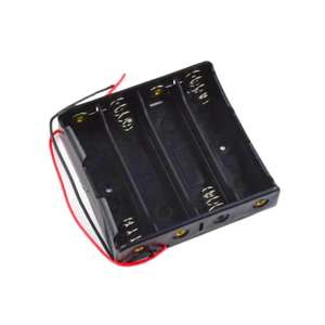 RAJGURU ELECTRONICS PRIVATE LIMITED Support de batterie pour composants électroniques à 4 cellules - Product Image 2
