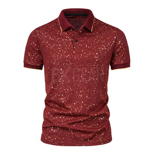 Pakistan เสื้อยืดโปโลผู้ชายแขนสั้นระบายอากาศได้พอดีตัวและสไตล์เรียบง่าย - Product Image 2