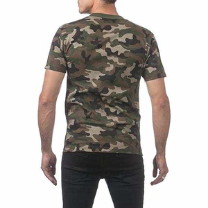 Camiseta de hombre con cuello en V para verano, gimnasio, Fitness, algodón informal, camiseta de bambú, camiseta de manga corta para hombre - Product Image 3