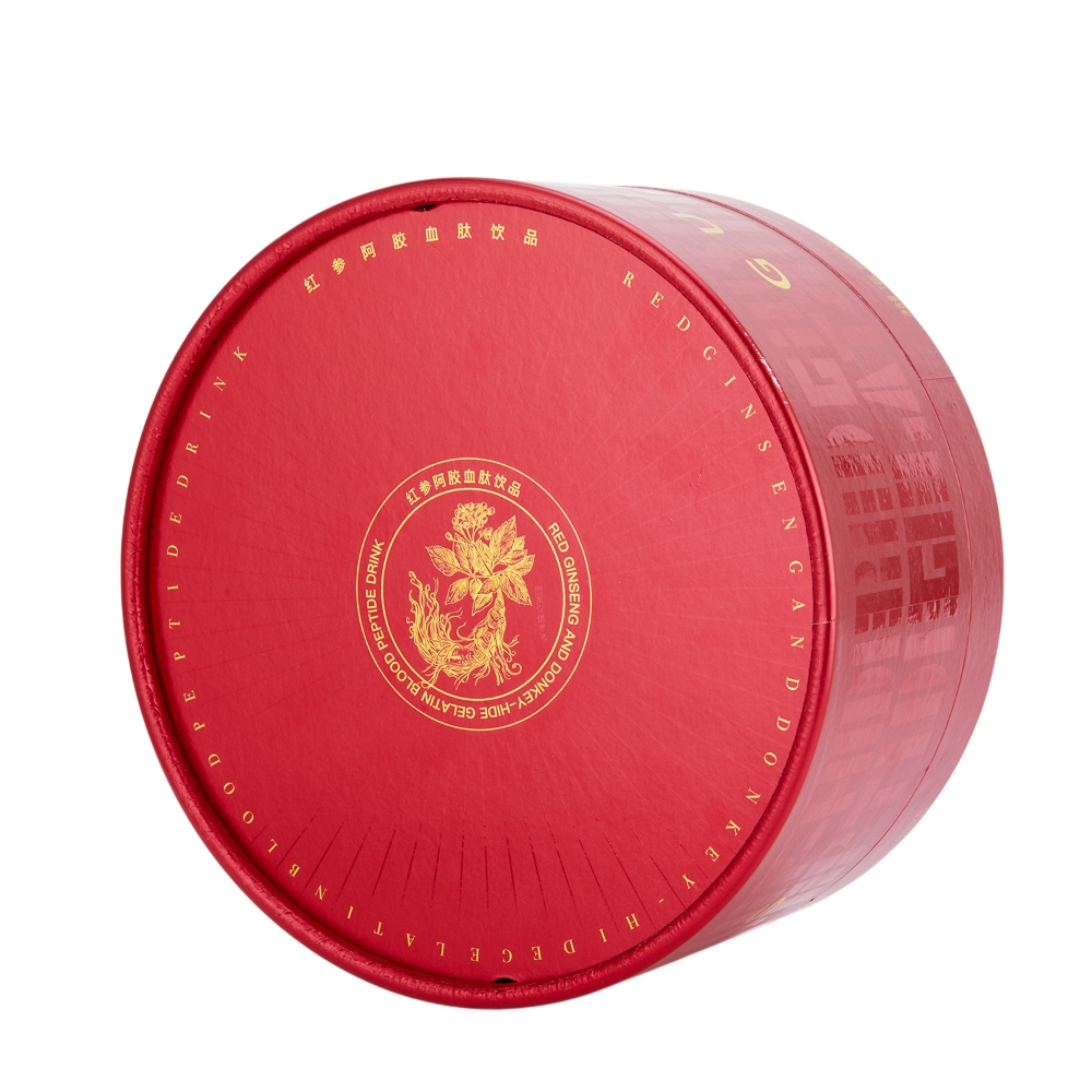 paper box tube bottle packaging cylinder tube wax packaging tube factory recyclable logo round for dried fruit