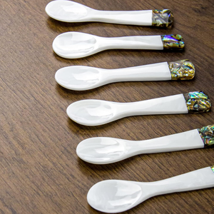 Cuchara de Café de Nácar Hecha a Mano, Estilo Moderno, Cucharas para Caviar, Cuchara para Postre, Venta al por Mayor desde Vietnam - Product Image 2