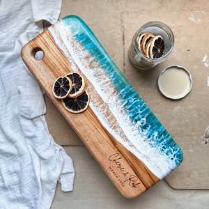 Tablas de cortar personalizadas de bambú y resina, calidad ecológica y sostenible para uso alimentario - Product Image 2