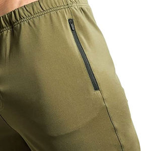 Pantalones cortos de gimnasio personalizables para hombre con logotipo hecho en fábrica, ropa deportiva cómoda, cintura elástica, estilo informal, servicio OEM disponible - Product Image 6