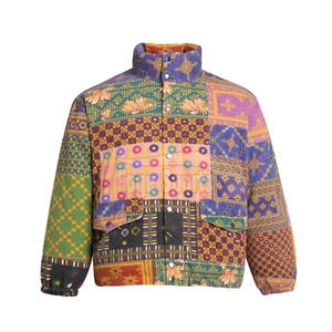 Logotipo de impresión personalizado Hombres Tapiz Chaquetas Alta calidad Casual OEM Servicio Tapiz Chaquetas - Product Image 1