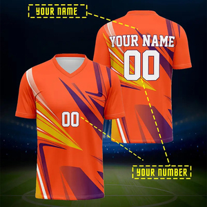 เสื้อเจอร์ซีย์ฟุตบอลสไตล์วินเทจเสื้อทีมฟุตบอลแห้งเร็วระบายอากาศได้ดีแบบไทย - Product Image 6