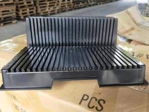 ที่วาง PCB รูปตัว L แบบนำไฟฟ้าปลอดภัย ESD พร้อมช่องใส่ 25 ช่อง (สีดำ) - Product Image 2