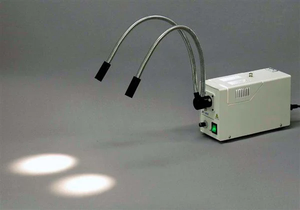 Illuminateur pour microscope à double lumière en forme de Y à fibre optique de laboratoire-EQ-AS-Dual-Y-LD - Product Image 2
