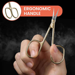 High Accuracy <b>Cuticle</b> <b>Scissors</b> With Smooth Steel Build For Neat Cuts Curved Steel <b>Cuticle</b> <b>Scissors</b> With Easy Use Design - Product Image 6