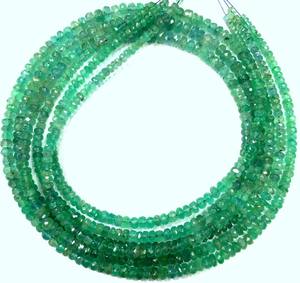 ลูกปัดมรกตสำหรับทำเครื่องประดับลูกปัด2ชั้นสีเขียวมรกตสำหรับการทำเครื่องประดับ - Product Image 2