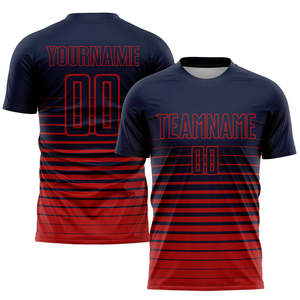 ชุดฟอร์มฟุตบอลแห้งเร็วแบบสั่งทำเสื้อทีมเสื้อทีมฟุตบอลแบบมีบริการ OEM - Product Image 2