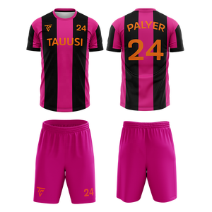 ชุดเสื้อฟุตบอลผ้าโพลีเอสเตอร์แบบแห้งเร็วชุดฟุตบอลสำหรับเด็กผู้ชายชุดฟุตบอลระบายอากาศได้ดี - Product Image 3