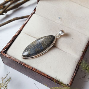 Colgante de Plata de Ley 925 personalizable para mujer, joyería hecha a mano con forma de marquesa con chapado en oro para compromiso - Product Image 6