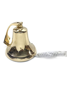 Loud Nautical Brass Ship <b>Bell</b> With Strong Clear Ring Perfect For Calling Family Members In Large Homes - Product Image 6