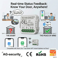 Module d'interrupteur intelligent Matter, mini-relais WiFi, HomeKit, Alexa, Google Home, commande vocale, automatisation à distance pour Android IOS