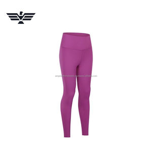 Meilleurs vêtements de sport pour femmes de haute qualité, pantalon de yoga à taille haute élastique, leggings de sport extensibles en spandex/nylon - Product Image 4