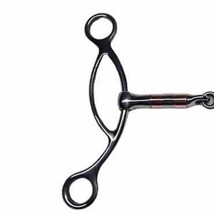 สินค้ามาใหม่ดีไซน์ที่มีคุณภาพสูงจากสเตนเลสสตีลเชือกขี่ม้าระบายอากาศได้ดีบิตการกระโดดแบบตะวันตกสำหรับมืออาชีพ - Product Image 3