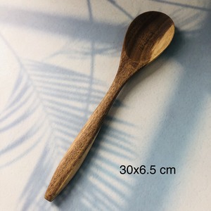 Ensemble d'ustensiles de cuisine à spatule en bois, Logo personnalisé OEM utilisant pour salade mixte, artisanat de fruits fabriqué au Vietnam - Product Image 5