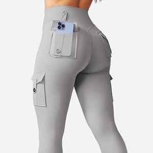 Ensembles de yoga respirants de grande taille avec motif imprimé séchage rapide et fermeture à la taille élastique Leggings de mode durable - Product Image 3