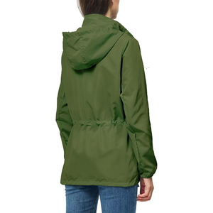 Chaquetas para correr Ligero a prueba de viento Bicicleta Cortavientos Deportes Mujer Ciclismo Reflectante con chaqueta de mezclilla con capucha - Product Image 2